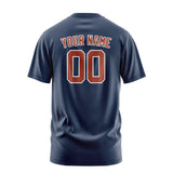 Custom Blue Coral Red T-Shirt