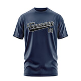 Custom Blue Black T-Shirt