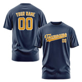 Custom Blue Yellow T-Shirt
