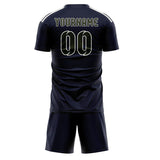 Custom Navy Olive Soccer Set