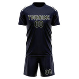 Custom Navy Olive Soccer Set