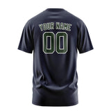 Custom Navy Dark Green T-Shirt