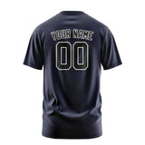 Custom Navy Black T-Shirt