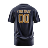 Custom Navy Khaki T-Shirt