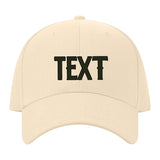 Custom Pale Peach White Hat