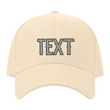 Custom Pale Peach Light Green Hat