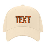 Custom Pale Peach Blue Green Hat