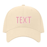 Custom Pale Peach Light Emerald Green Hat