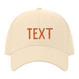 Custom Pale Peach Blue Green Hat