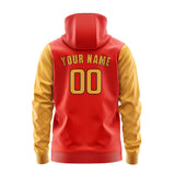 Custom Orange Red Yellow Hoodie 1212191912B31719