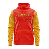 Custom Orange Red Yellow Hoodie 1212191912B31719