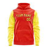 Custom Orange Red Light Yellow Hoodie 1212262612B31726