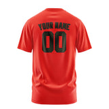 Custom Orange Red Olive T-Shirt