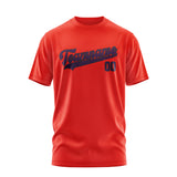 Custom Orange Red Purple T-Shirt