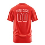 Custom Orange Red Orange Red T-Shirt
