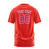 Custom Orange Red Pink T-Shirt