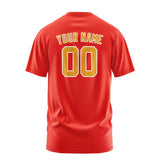Custom Orange Red Yellow T-Shirt