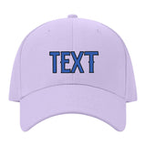 Custom Lavender Gray Navy Hat