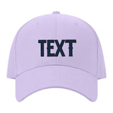 Custom Lavender Gray Pink Hat