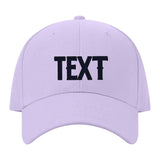 Custom Lavender Gray Pale Peach Hat 12B21711