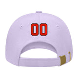 Custom Lavender Gray Lavender Gray Hat 12B21712