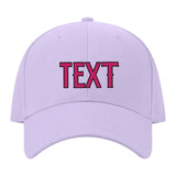 Custom Lavender Gray Light Pink Hat