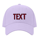 Custom Lavender Gray Khaki Hat