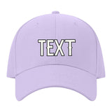 Custom Lavender Gray Pale Ice Blue Hat