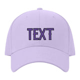 Custom Lavender Gray Yellow Hat