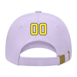 Custom Lavender Gray Light Coral Red Hat 12B21726