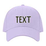 Custom Lavender Gray White Hat