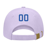 Custom Lavender Gray Navy Hat 12B21809