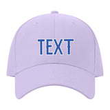 Custom Lavender Gray Navy Hat