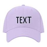 Custom Lavender Gray Pale Peach Hat