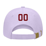 Custom Lavender Gray Khaki Hat 12B21815