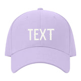 Custom Lavender Gray Pale Ice Blue Hat