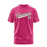 Custom Pink Cream T-Shirt