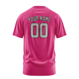 Custom Pink Gray T-Shirt