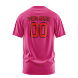 Custom Pink Orange Red T-Shirt