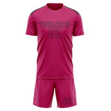 Custom Pink Pink Soccer Set