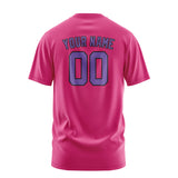 Custom Pink Light Purple T-Shirt