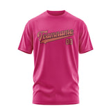 Custom Pink Copper Rose T-Shirt