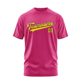 Custom Pink Gold T-Shirt