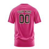 Custom Pink Brown T-Shirt