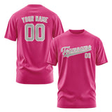 Custom Pink Gray T-Shirt
