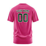 Custom Pink Green T-Shirt
