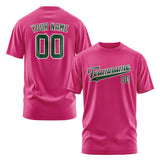 Custom Pink Green T-Shirt