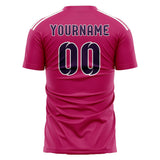 Custom Pink Purple Soccer Jersey