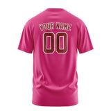 Custom Pink Crimson Red T-Shirt