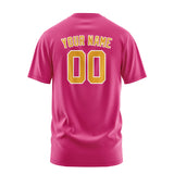 Custom Pink Yellow T-Shirt